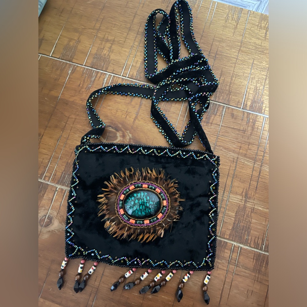 Small beaded purse